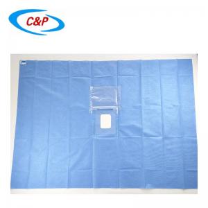 Eye Drape with Single Fluid Collection Pouch