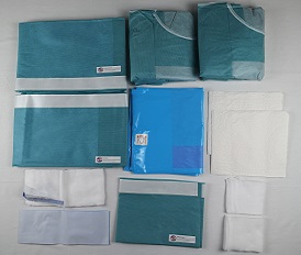 protection et inspection des kits chirurgicaux jetables