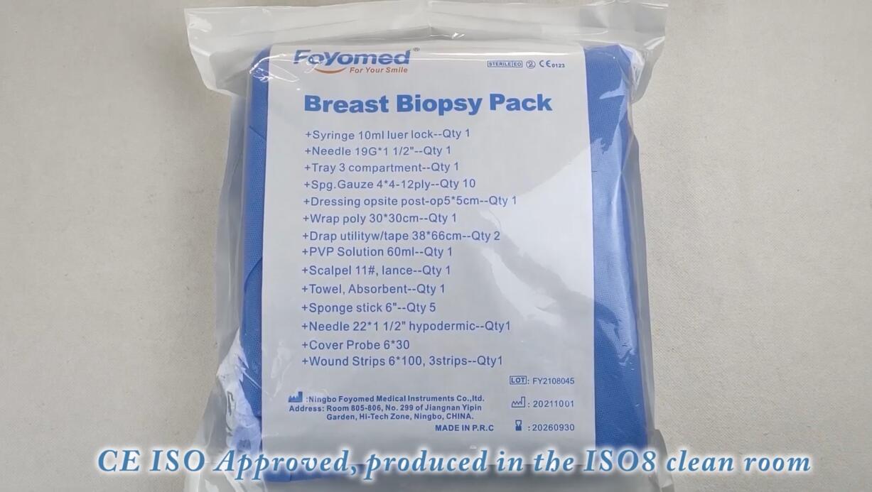 pack de biopsie mammaire 30215